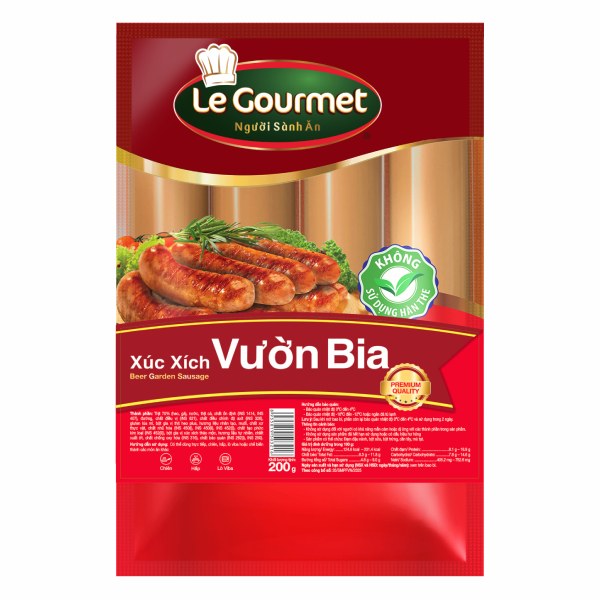 Xúc Xích Le Gourmet Vườn Bia 200G