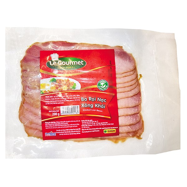 Ba Rọi Nạc Le Gourmet Xông Khói 200G