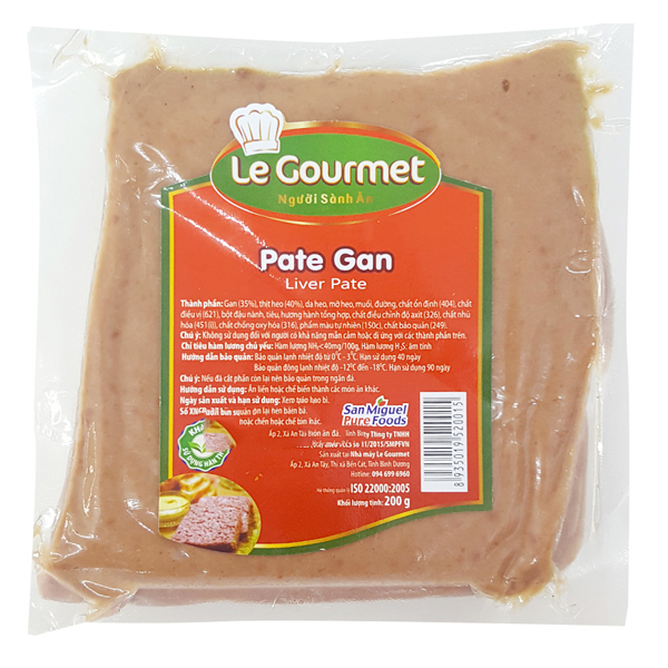 Pate Gan Le Gourmet 200G