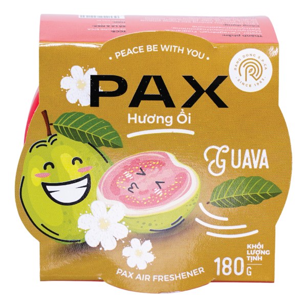 Sáp Thơm Mặt Cười Pax Hương Ổi 180G