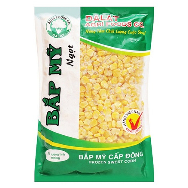 Bắp Mỹ Ngọt Cấp Đông Agri Foods 500G