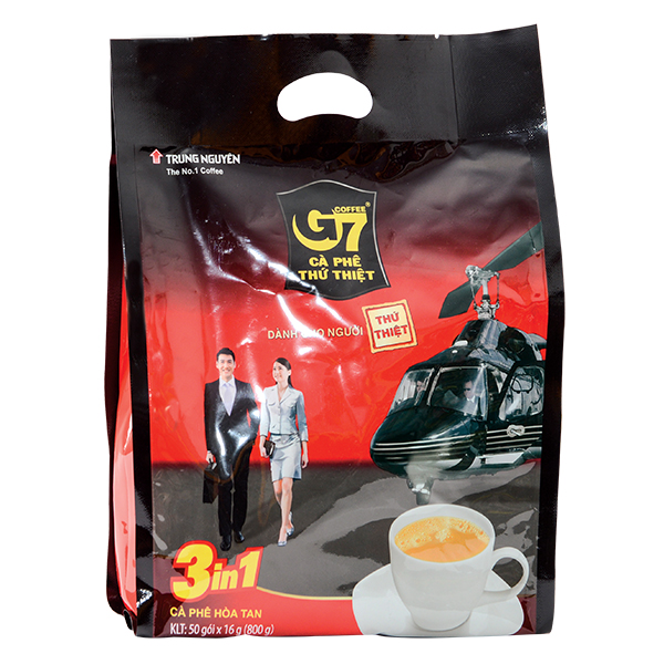 Cà Phê G7 3IN1 Bịch 50 Gói*16G