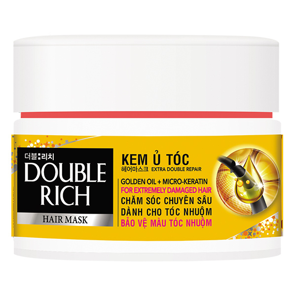 Kem Ủ Double Rich Collagen Dưỡng Mượt 150G
