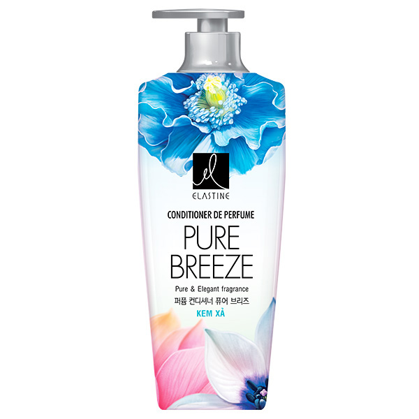 Kem Xả Elastine Pure Breeze 600Ml