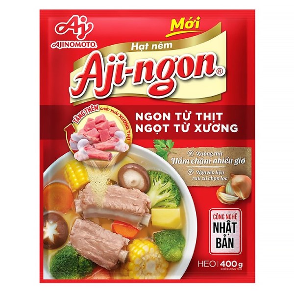 Hạt Nêm Aji-ngon Heo Gói 400G