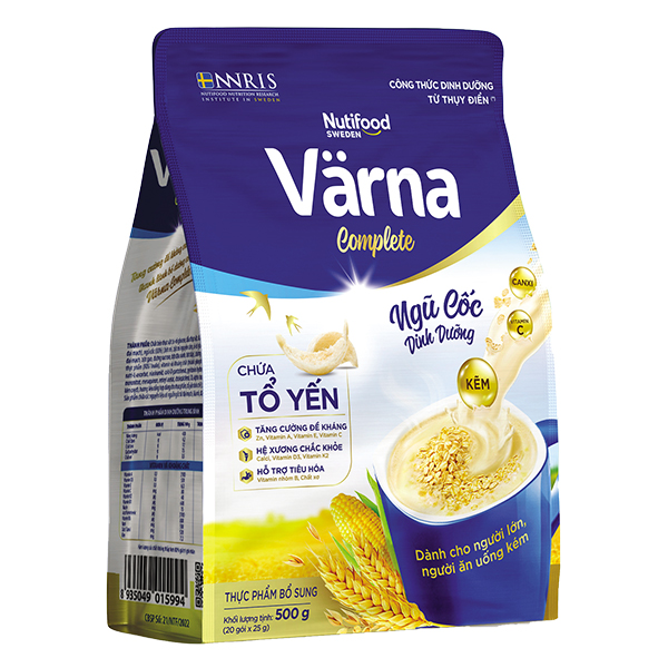 Bột Ngũ Cốc Varna Complete 20 Gói*25G