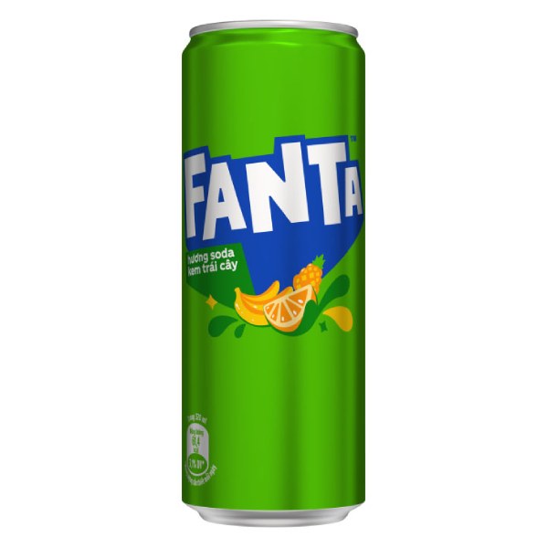 Nước Ngọt Fanta Soda Kem Lon 320Ml