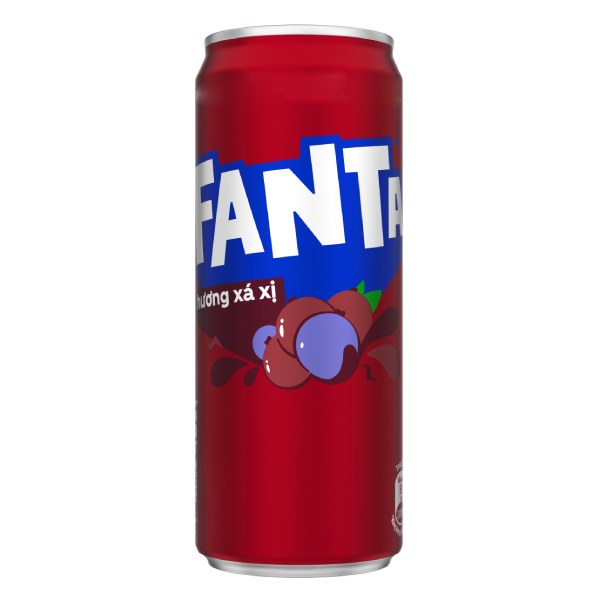 Nước Ngọt Fanta Xá Xị Sleek Lon 320Ml