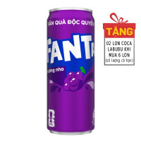 Nước Ngọt Fanta Nho Lon 320Ml