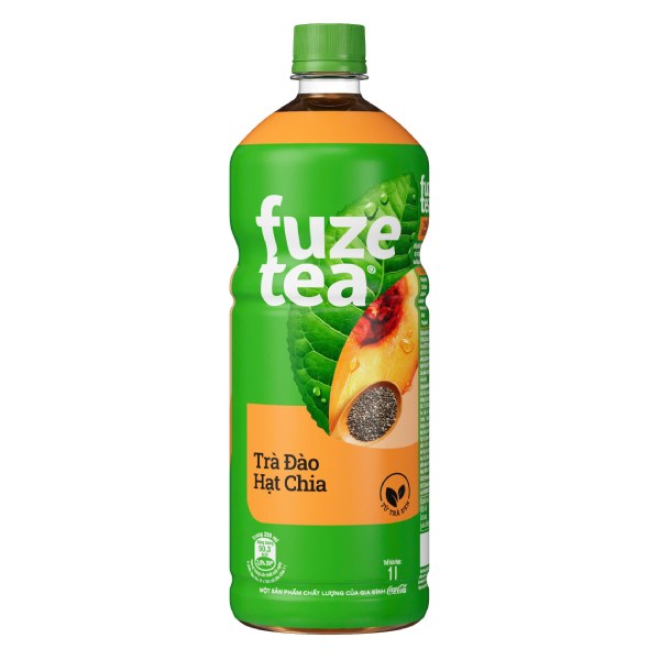 Trà Fuzetea Hạt Chia + Đào 1L