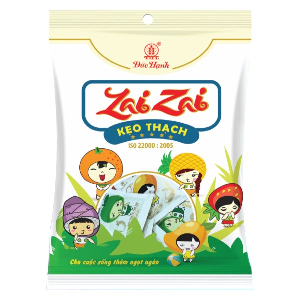 Thạch Rau Câu Zai Zai Túi 350G