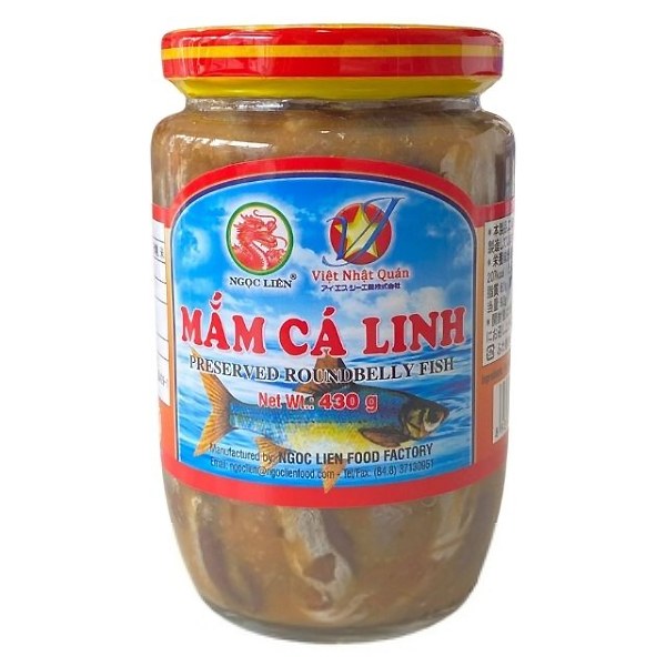 Mắm Cá Linh Ngọc Liên Hũ 430G