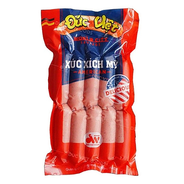 Xúc Xích Mỹ Đức Việt Gói 500G