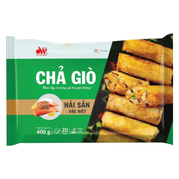 (Only Emartmall) Chả Giò Đức Việt Hải Sản Đặc Biệt 400G