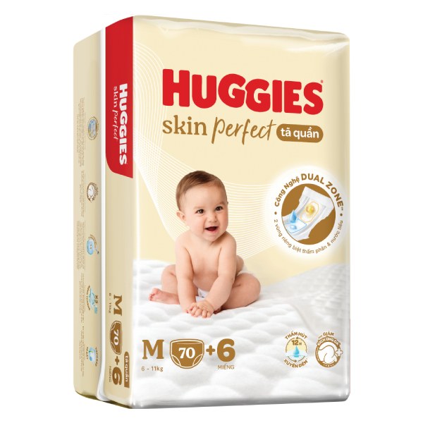 Tã Quần Huggies Skin Perfect M70