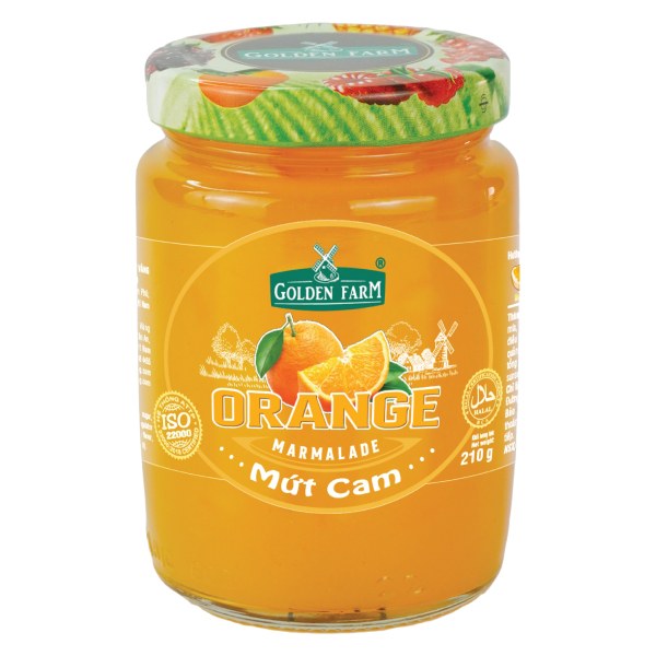 Mứt Golden Farm Cam 210G