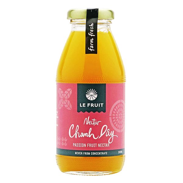 Nước Trái Cây Le Fruit Chanh Dây Chai 250Ml