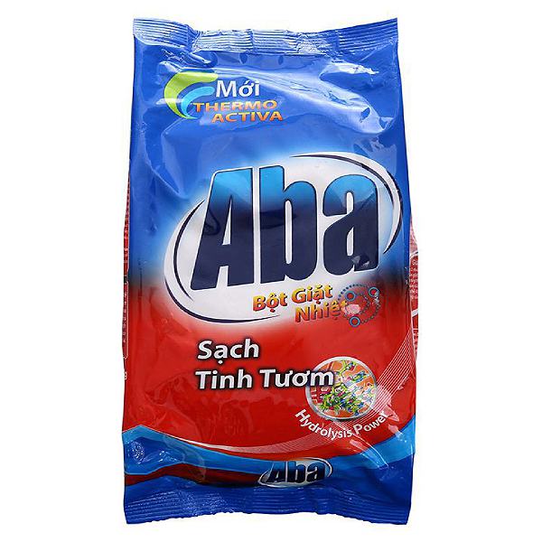 Bột Giặt Nhiệt Aba Sạch Tinh Tươm Bịch 770G