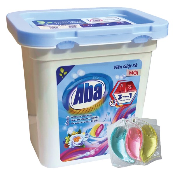 Viên Giặt Xả Aba Hộp 20 Viên