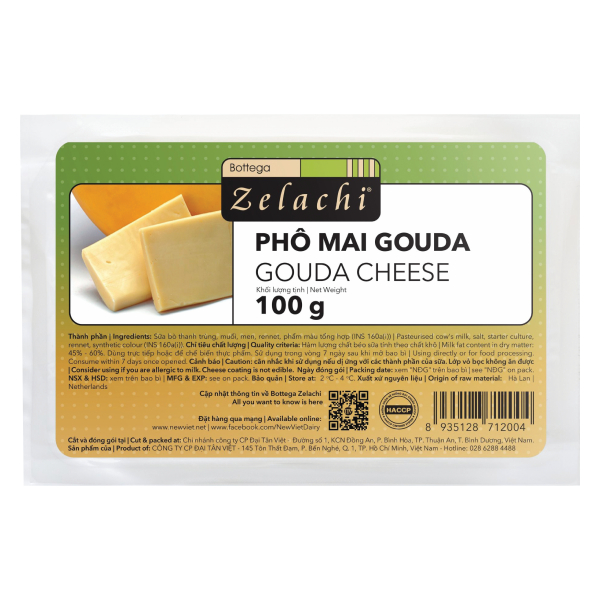 Phô Mai Zelachi Gouda 100G