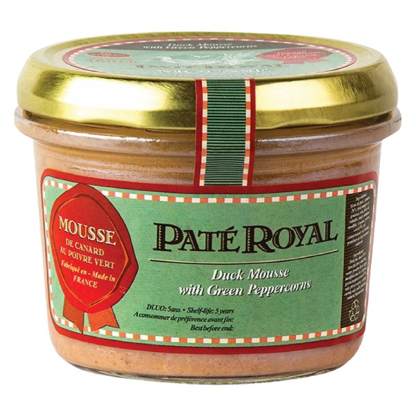 Pate Royal Vịt Vị Tiêu Xanh Hũ 180G