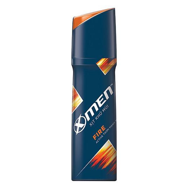 Xịt Khử Mùi Xmen Fire Chai 140Ml