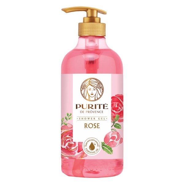 Sữa Tắm Purite De Provence Hoa Hồng 850Ml