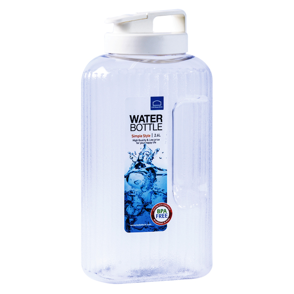 Bình Nước Lock&Lock Aqua 2.6L Trắng HAP739W