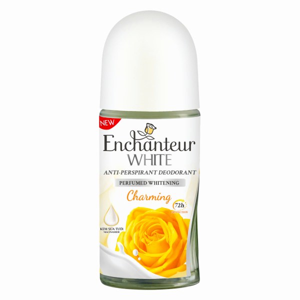 Lăn Khử Mùi Trắng Da Enchanteur Charming 50Ml