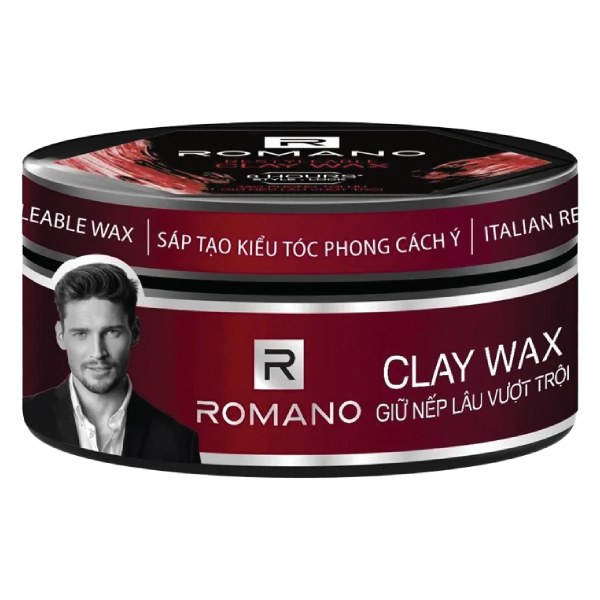 Sáp Tóc Romano Clay Giữ Nếp Lâu Hộp 68G