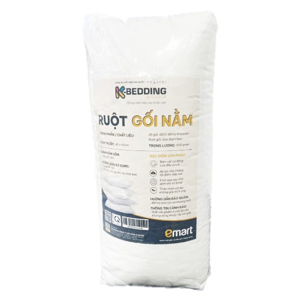 Ruột Gối K-Bedding Emart 40*60Cm