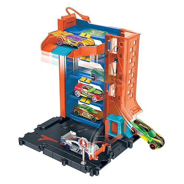 Đồ Chơi Trạm Giữ Xe Hot Wheels HDR28/HDR24