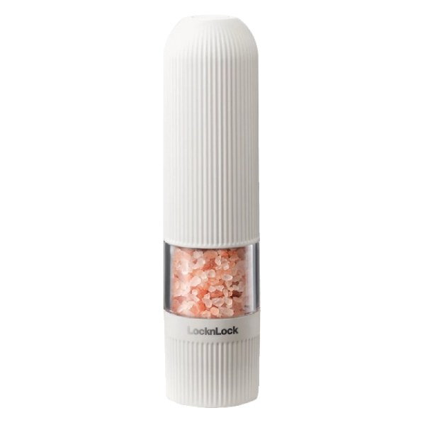 Máy Xay Muối & Tiêu 1 Chạm LocknLock CKO118WHT 70Ml Trắng