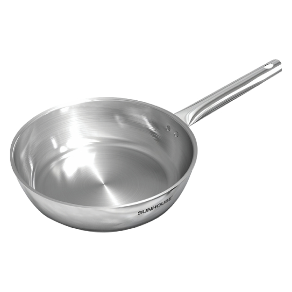 Chảo Inox Sunhouse Đa Lớp IN26M6