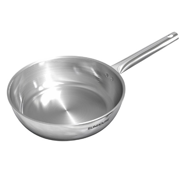 Chảo Inox Đa Lớp Đáy Từ Sunhouse IN20M6