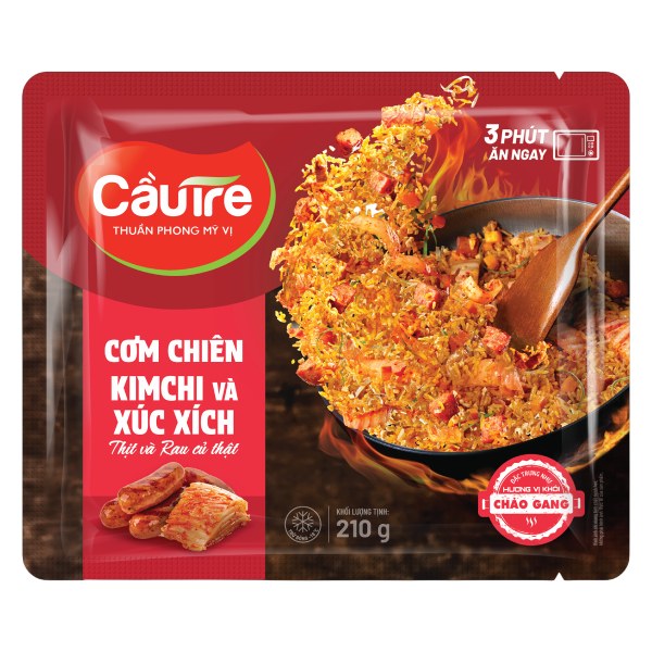 Cơm Chiên CJ Cầu Tre Kim Chi & Xúc Xích 210G