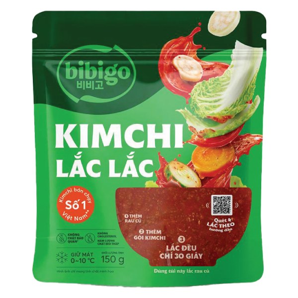 Sốt Kim Chi Lắc Lắc Bibigo Gói 150G