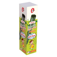 (Siêu Sale 25.7) Snack Rong Biển O'Food Cuộn Nướng Vị Truyền Thống Hộp 12G