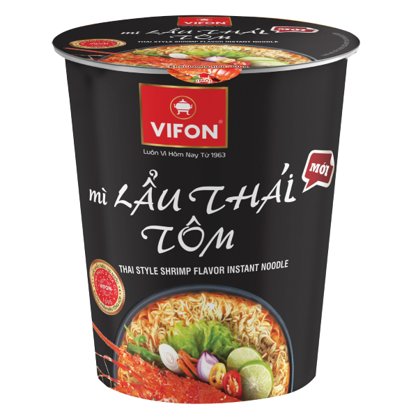 Mì Lẩu Thái Tôm Vifon Ly 60G