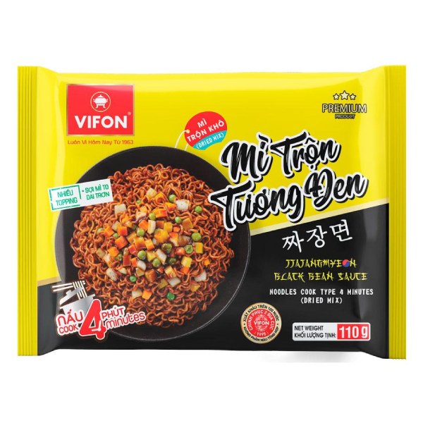 Mì Trộn Tương Đen Vifon Gói 110G