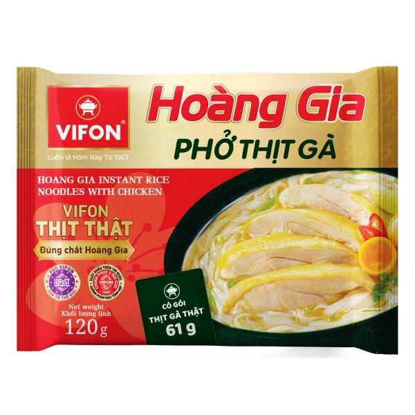 Phở Gà Hoàng Gia Vifon Gói 120G