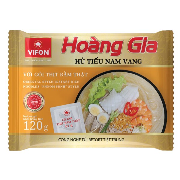 Hủ Tiếu Nam Vang Hoàng Gia Vifon Gói 120G