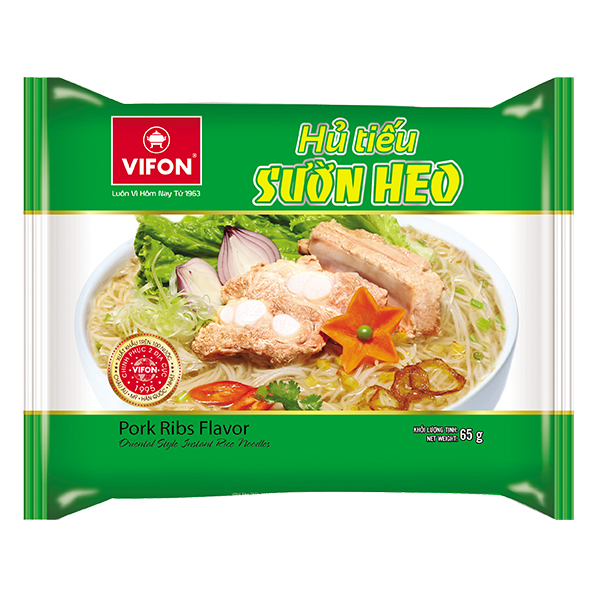 Hủ Tiếu Sườn Heo Vifon Gói 65G