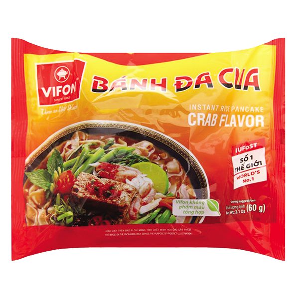 Bánh Đa Cua Vifon Gói 60G