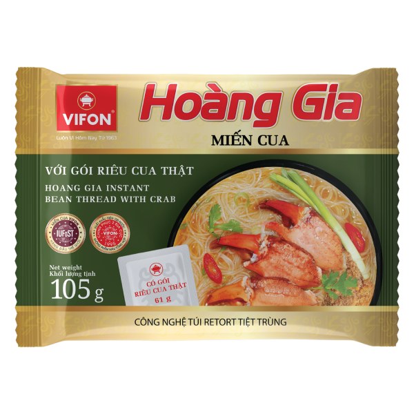 Miến Cua Hoàng Gia Vifon Gói 105G