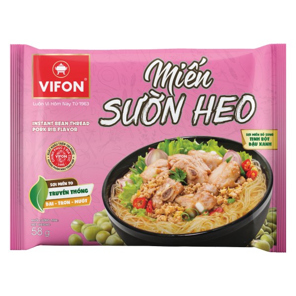 Miến Sườn Heo Vifon Gói 58G
