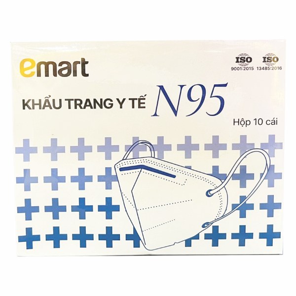 Khẩu Trang Y Tế Emart N95 Hộp 10 Cái