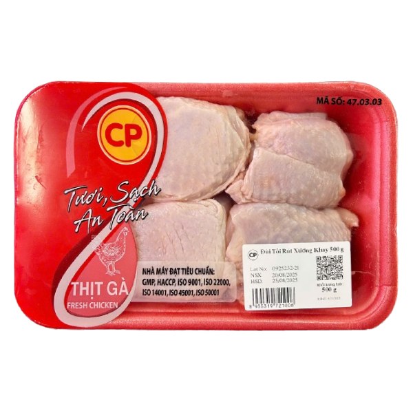 Đùi Tỏi Gà Rút Xương CP 500G