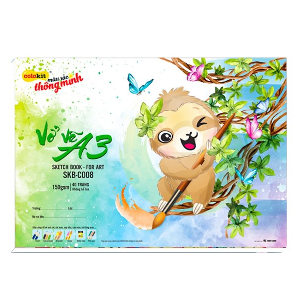 Vở Vẽ A3 Thiên Long SKB-C008 150GMS