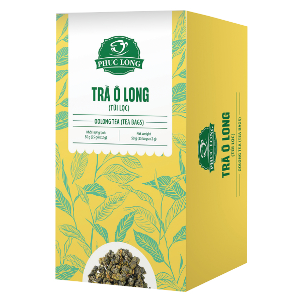 Trà Phúc Long Ô Long Hộp 25 Gói*2G